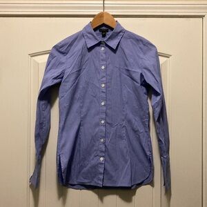 LIKE NEW Ann Taylor Factory striped button-down